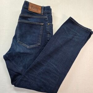 Jos A Bank 1905 Tailored Fit Jeans Mens 34x30 Dark Wash Stretch Denim